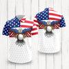 Custom Name Eagle US Flag Personalized Patriotic Polo Shirt HA75 920392