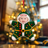 Personalized Baby Christmas Costume Star Acrylic Ornament, Cute Christmas Keepsake Gift For Kids CH07 180842
