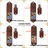 Custom Photo I Love You Daddy Metal Tag Leather Keychain - Father's Day Gift LM32 669139