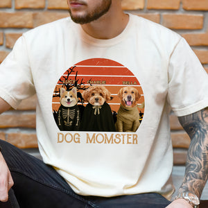 Custom Photo Dog Momster Comfort Shirt Halloween Gift For Dog Lovers TH10 896155