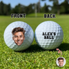 Custom Photo And Name Personalized Golf Ball Gift For Golfer, Golf Lovers TH10 898455