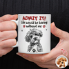 Custom Photo Pencil Dog Cat Admit It 3D Inflated Effect Mug TH10 170393