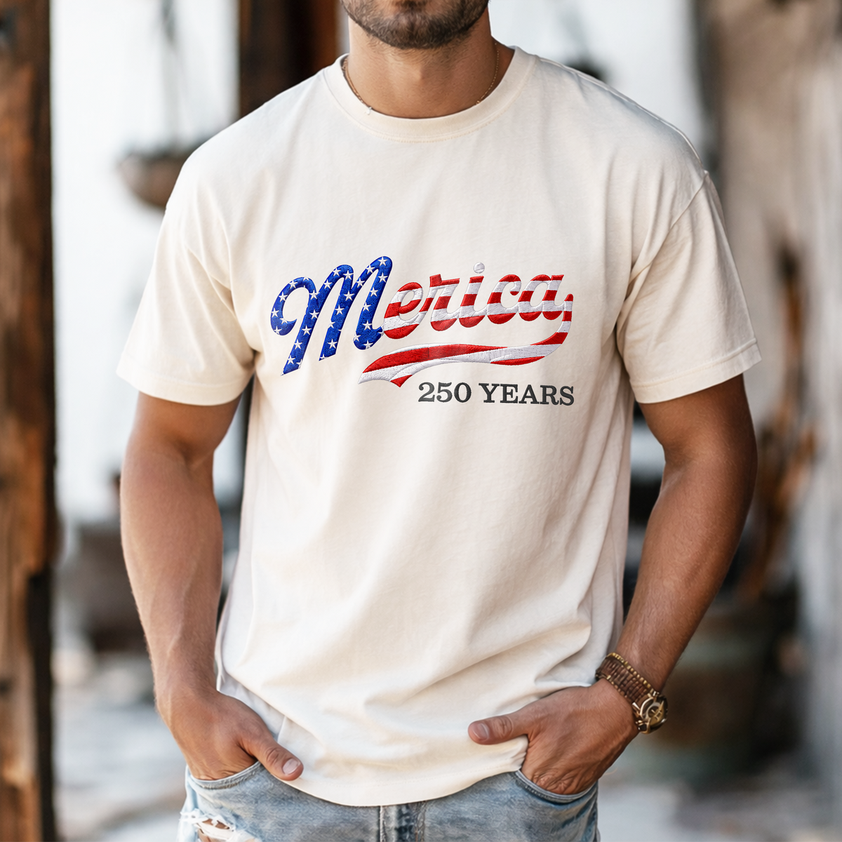 USA Patriotic Merica 250 Years Comfort Shirt HA75 921662