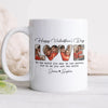 Custom Photo To Me You Are The World Valentine White Mug TH10 896965