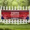 Custom Family Name 250th Anniversary 1776-2026 America Banner CH07 910640