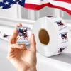 American Pride Patriotic 250th Anniversary Eagle 1776–2026 Roll Sticker HA75 920348