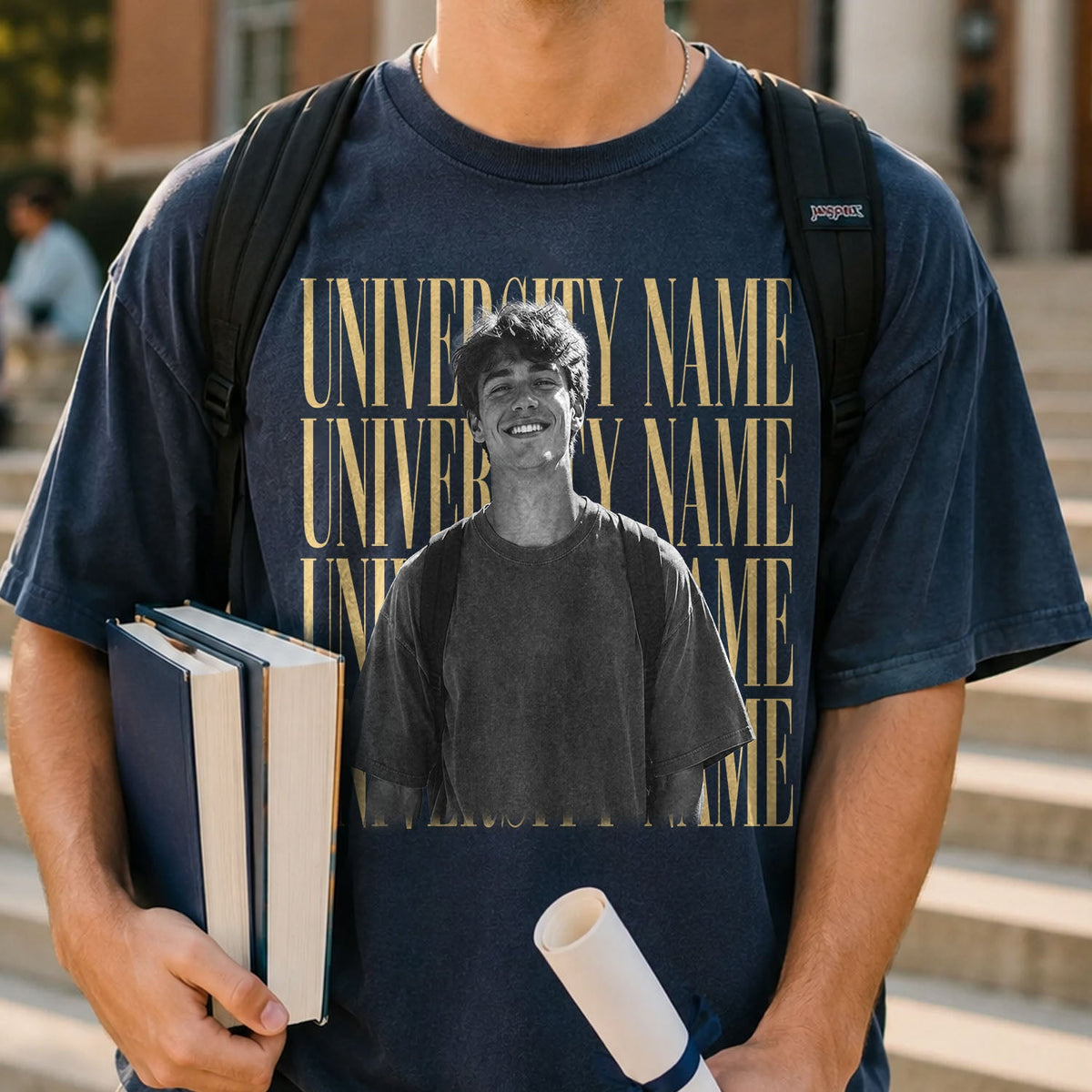 Custom Photo And School Name Back To School Comfort Shirt TH10 170327
