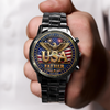 Personalized Dad Grandpa 250 Years Of Freedom Men's Wrist Watch Gift For Dad, Grandpa HA75 921346