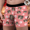Custom Photo Dog Pet Face Men's Boxer HA75 898934