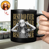 Personalized Vintage Photo Best Dad Mom Ever Black Mug Gift For Father's Day HA75 921432