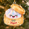 Personalized Cute Dumpling Dim Sum Christmas Acrylic Ornament LM32 670147