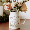 Personalised A God Mother Christening Baptism Floral Flower Vase LM32 899597