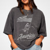250 Years Of Freedom America Patriotic Cowboy Independence Comfort Shirt LM32 669213