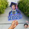 Custom Photo Class Of 2026 Graduation Face Fan For Party Favors HO82 902220