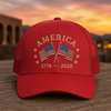 Patriotic USA 250th Anniversary Embroidered Trucker Hat CH07 911994