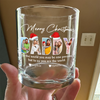 Custom Photo Merry Christmas Dad Family Whiskey Glass Gift For Dad HO82 894340