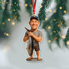 Custom Photo AI Acrylic Ornament For Fishing Lover TH10 894911
