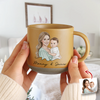 Custom Photo Mom And Kid Pottery Mug For Mother's Day TH10 169213