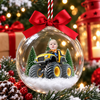 Custom Face Kid Riding Monster Truck 3D Acrylic Ball Ornament, Special Christmas Keepsake for Kids HO82 903912