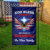 250 Years Of Blessing 250th Anniversary USA Patriotic Personalized Garden Flag HO82 900992