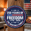 250 Years Of Freedom Custom Family Name Personalized Door Sign TH10 898739