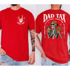 Funny Dad Tax Shirt Back & Front Comfort Shirt - Skeleton Dad Shirt Gift LM32 669165