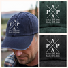 Personalized Papa's Cap With Children's Names And Birth Years Washed Denim Baseball Cap Father's Day Gift HA75 921270