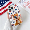 Custom 3D Dog US Flag Personalized Phone Case HA75 920320