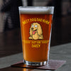 Personalized Best Dog Dad/Mom Ever Beer Glass Gift For Dog Lovers HO82 893726