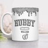 Custom Name Wifey And Hubby 3D Inflated Effect Mug Valentine's Gift TH10 896971