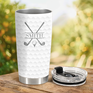 Custom Name Fat 3D Inflated Effect Tumbler For Golfer TH10 898101