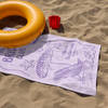 Personalized Bachelorette Beach Towel – Bridesmaids & Girls Trip Custom Towel Gift CH07 911010