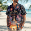 Personalized US 250th Anniversary 1776-2026 Liberty Bell Patriotic Hawaiian Shirt LM32 669359