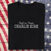 Rest In Peace Charlie Kirk Memorial Dark Shirt LM32 65447