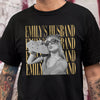Custom Vintage Photo Wife, Husband Dark Shirt - Personalized Anniversary Gift HA75 921584
