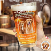 Custom Dog Photo Admit It Life Would Be Boring Without Me Beer Glass Gift For Dad HO82 902422