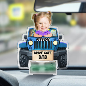 Custom Kid Photo Drive Safe Dad Shaking Head For Dad HO82 894166
