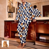 Custom Cat Photo Checker Design For Cat Lover Pajamas TH10 894981