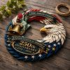 Personalized America 250th Anniversary, 1776-2026 Patriotic Door Sign TH10 170151