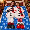 Personalized Custom Couple Blanket For Anniversary, Wedding And Holiday Gifts CH07 180890