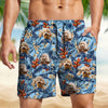Custom Dog Photo Hawaii In The Air Family Man's Beach Short HO82 894270