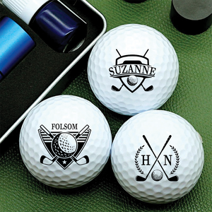 Personalized Golf Ball Stamp with Gift Box – Personalized Golf Ball Markers Gift for Dad, Golf Lover Gifts, Golf Accessories for Men, Father HO82 900604