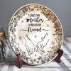 First Mother Forever Friend Personalized Chinoiserie Toile De Jouy Style Ceramic Plate Gift For Mom HA75 892650