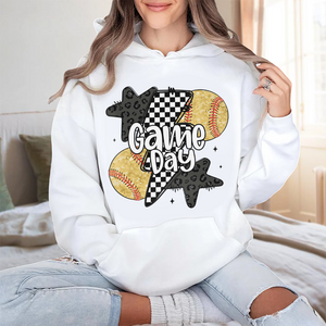 Glitter Softball Retro Checkered Softball Family Bright Shirt HO82 893646