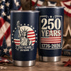Custom Name Statue of Liberty 250 Years America Anniversary 1776-2026 Fat Tumbler LM32 669357