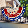 Custom Family Name 250 Years We The People Non-Pleated Fan Flag CH07 911688