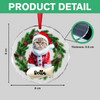 Custom Photo Cat Lovers - Personalized Glass Ornament CH07 899700