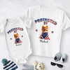 Custom 3D American Dog Protect By Buddy - American Design Baby Onesie LM32 899119
