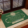 An Irish Blessing, May Your Troubles Be Less Doormat Personalized Gift For St. Patrick’s Day HO82 901208