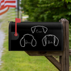 Personalized Dog Ear Line Mailbox Cover TH10 898401